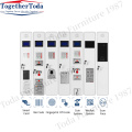 Electronic digital lock multi-functional metal locker