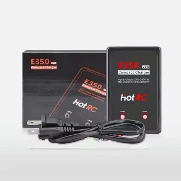Hotrc E350 Balance Charger Lithium Battery 2S 3S Cells 7.4V 11.1V 2A 25W 2000ma for RC Lipo AEG Airsoft