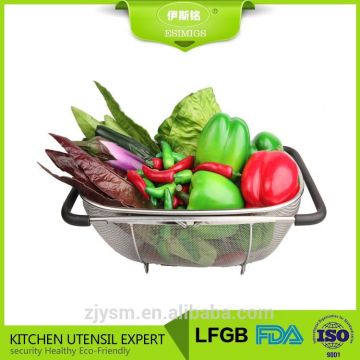 Good quality stainless steel large fruit colander