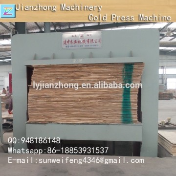 jianzhong professional hydraulic cold press machine for plywood/automatic cold press