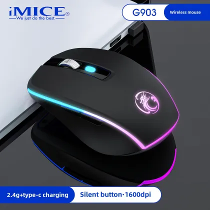 IMICE G903 2.4G Silent Wireless Charging Gaming Mouse