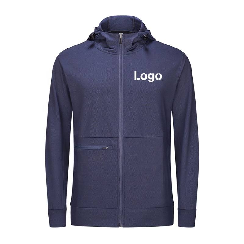 Fashion Blank Zipper Hoodie Unisex