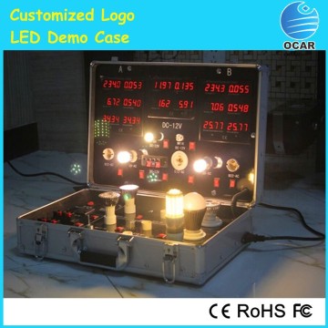 Display espositivo Utilizzare una custodia demo a led potabile