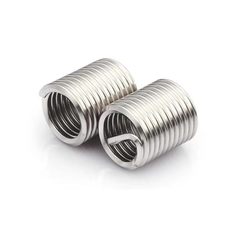 304 Stainless Steel Automotive Insert for Fasteners Thread Insert for Machinery Natural Surface Carton Packing