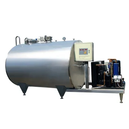 Stainless Steel Milk Cooling Tank - Milk Processing Equipment for Fresh Milk Storage