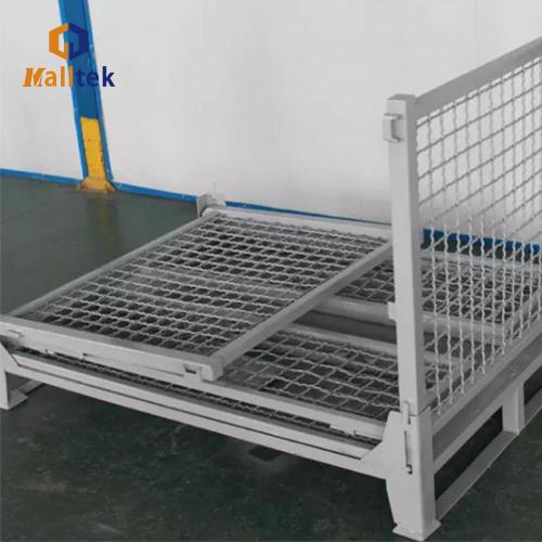 Galvanization Warehouse Transport Cage Hot/cold galvanization warehouse transport pallet cage Supplier