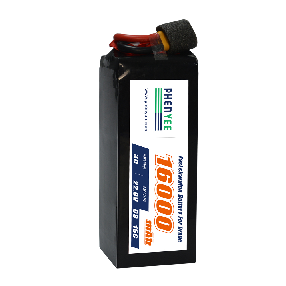 6s 16000 mAh aangepaste snelle oplaadbatterij voor drones