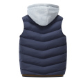 Men Jackets Sleeveless 2020 Winter Men's Warm Down Hooded Vest Male Cotton Thick Warm Waistcoat Fleece Thermal Soft Vests Men