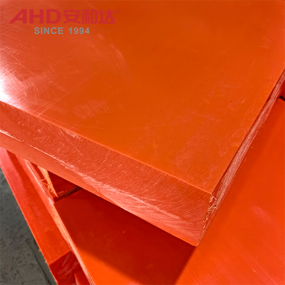 120mm POM Polyacetal Sheet Orange