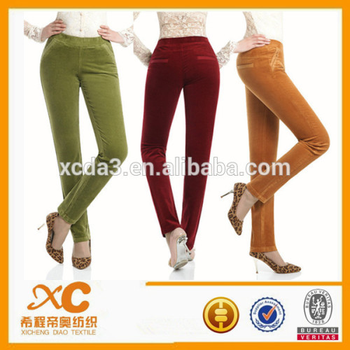 Cambodia buy 6wale woven corduroy fabric for pants