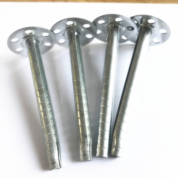 Galvanized Steel Rock Wool Pins - Metal Expansion Nails for Insulation Fixing