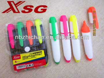XSG Classic Flat highlighter markers pen pvc bag packing-Factory directly