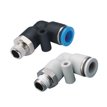 L-Thread 2-Wege Quick Plug Pneumatic Accessoire PL-Serie