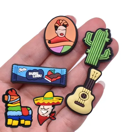 Wholesale Soft PVC Shoe Decorations & Charms by New Mexican Designers
