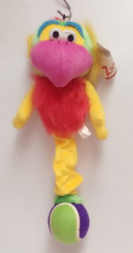 Pet toy with tennis