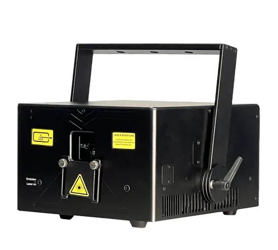 Optlaser Supershow 10W RGB Full Color Laser Projector for Wedding Animations and Beam Shows