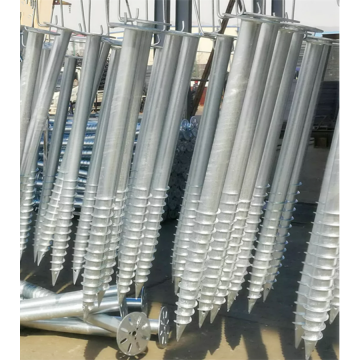 Ground Screws Pile Drivers for Solar Mounting Systems