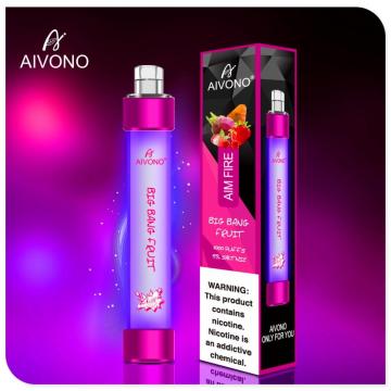 Aivono aim आग ने डिस्पोजेबल vape 1000 पफ्स का नेतृत्व किया