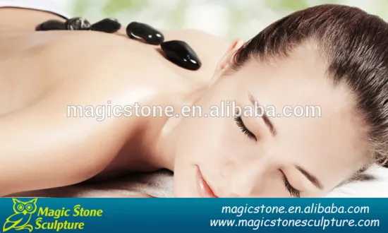 New design basalt stone massage