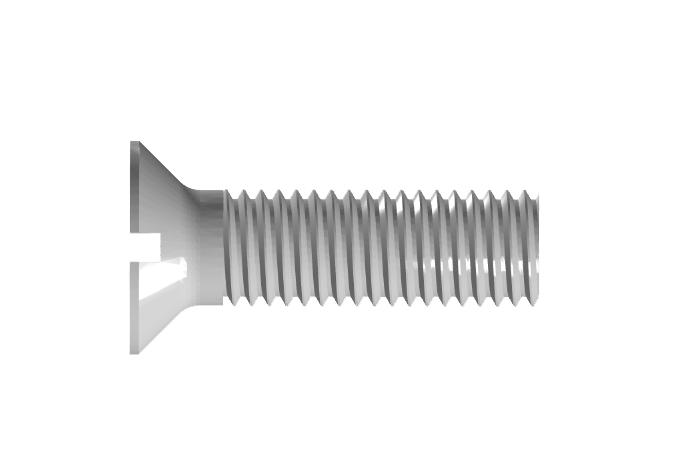 Standard Machine Screw Slotted Drive Bs450 F Head