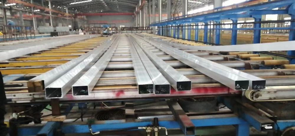 guangyuan aluminum co., ltd Aluminum Square Tube Aluminum Channel Profiles Aluminum Profile Standard Sizes