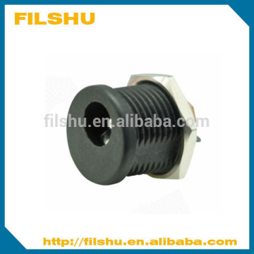 DC Power Jack Socket 2.1 x 5.5mm with Screw Nut DIY 180-Degree
