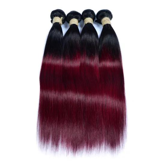 Hot sale colored hair extension indian human hair