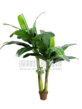 2 meters below cheap artificial plants banana tree supply