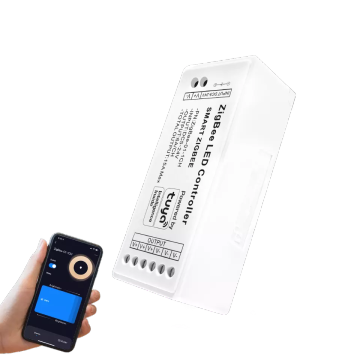 Tuya WiFi & Zigbee Smart Home DC5-24V RGB RGBW RGBWC Dimmer LED Strip Controller
