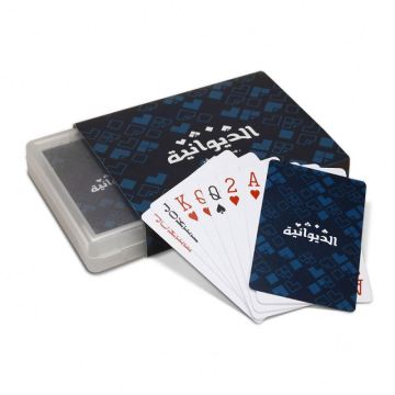Wholesale Adult Baloot Poker Playing Cards: Affordable, Customizable, and Novelty Design Plastic Coated Double Deck Game Cards