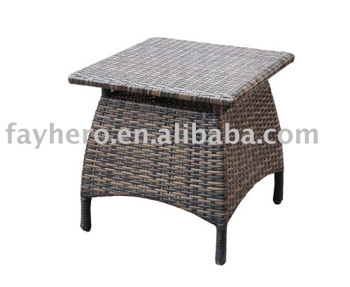rattan table for outside