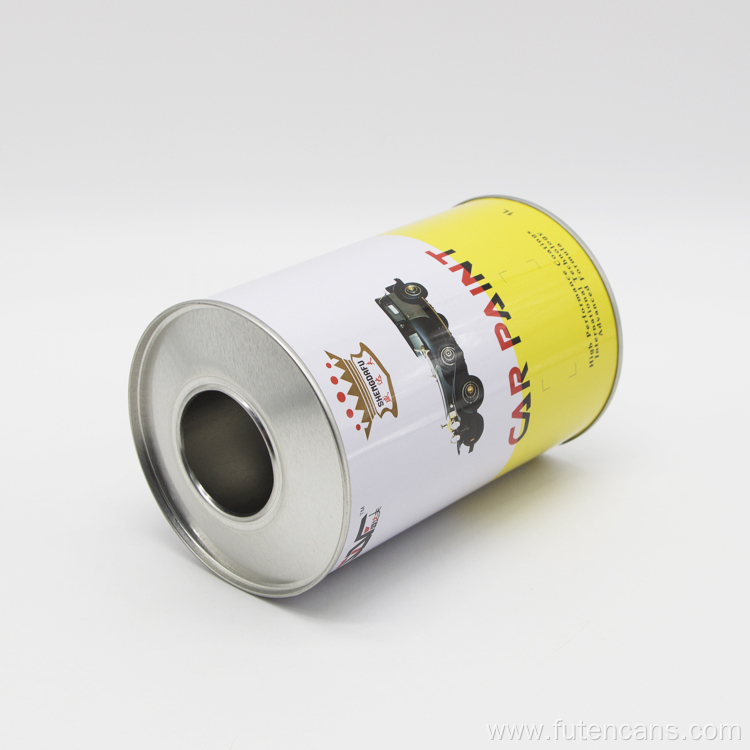 1L Empty Round Tin Can