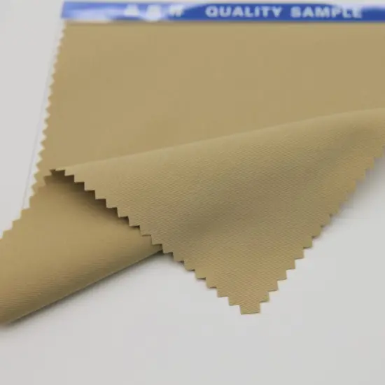 Cotton hand feel polyester fabric for parka