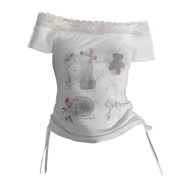 Modern White Bodysuit with Sleek Design