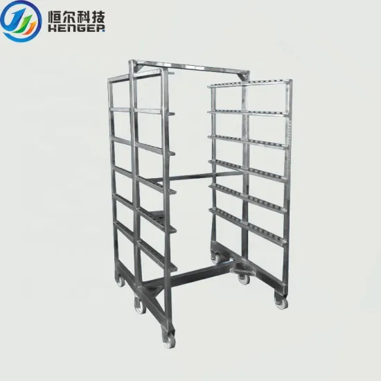 Customized Trolley Drying Cart and Oven Trolley for Industrial Smokers