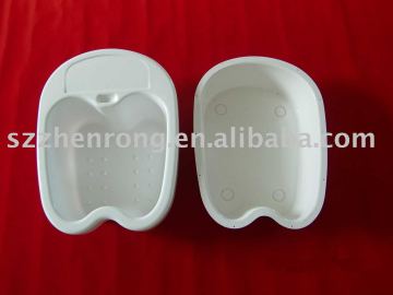 Thermoformed product, thermoformed footbath