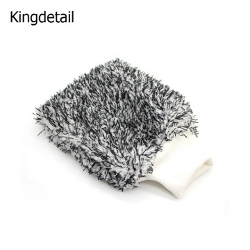 Grosir Auto Detail Microfiber Soft Car Wash Chenille Mitt Glove
