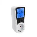 Big LCD Power Meter Socket With EU Plug