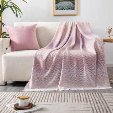 50 "x67" Diamond Patten Softextile Battaniyesi