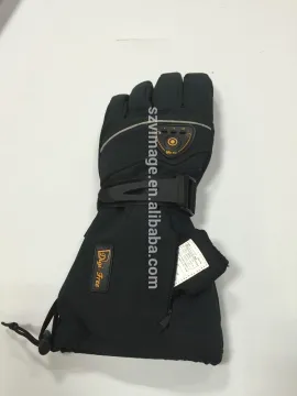 Heated typing electrical insulation nitrile glove