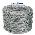 Galvanized or pvc coated barbed wire