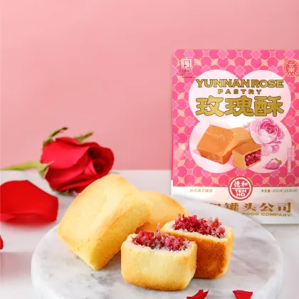 Yunnan Rose Crisp Pastry