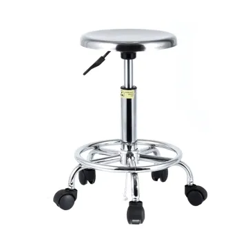 Laboratory Furniture Swivel Lift Metal Bar Stool Chair