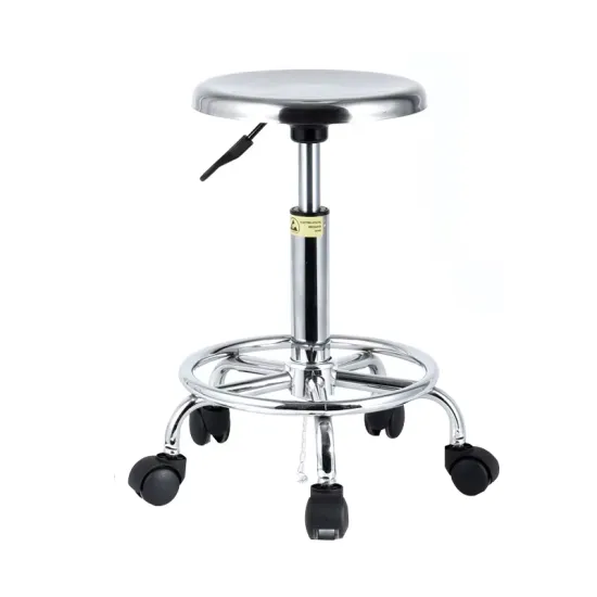 Laboratory Furniture Swivel Lift Metal Bar Stool Chair