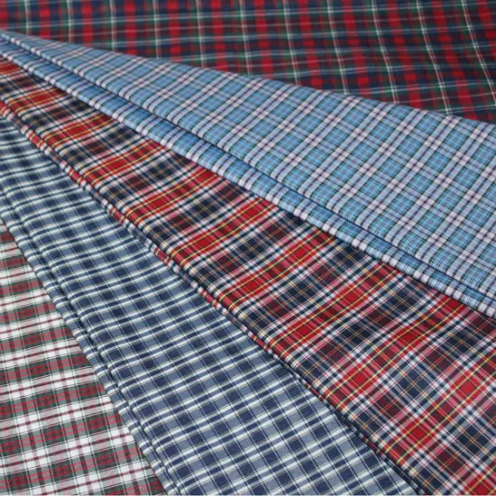 100%polyester mens shirt making fabric