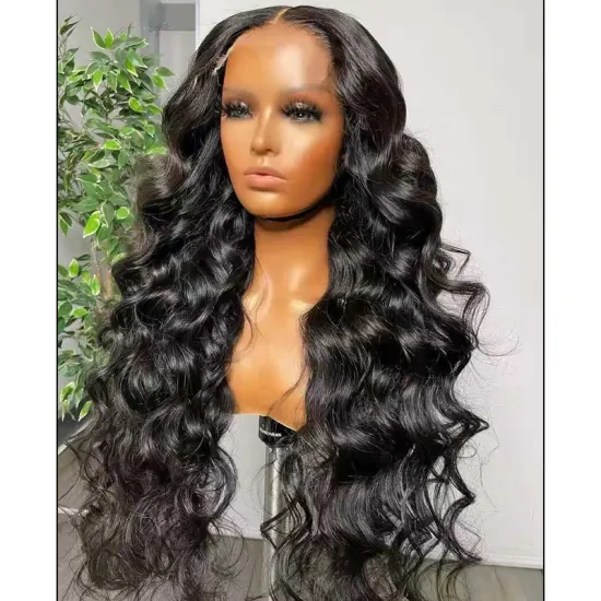 wholesale prices virgin 100% mink remy brazilian with baby hair wigs human hair 13*6 hd lace front body wave wig
