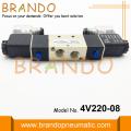4V-serie Solenoïde pneumatische klep 4V220-08