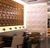 Brick design embossed leather 3D wall panel with Decorative material