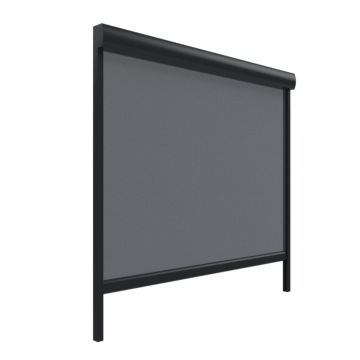 Motorized Outdoor Blinds: Waterproof Windproof Patio Cover with Aluminum Zip Track