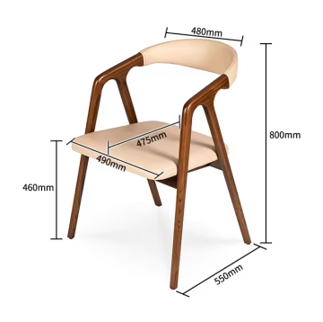 Elegant Wooden Dining Chair For Kitchen And Hotel